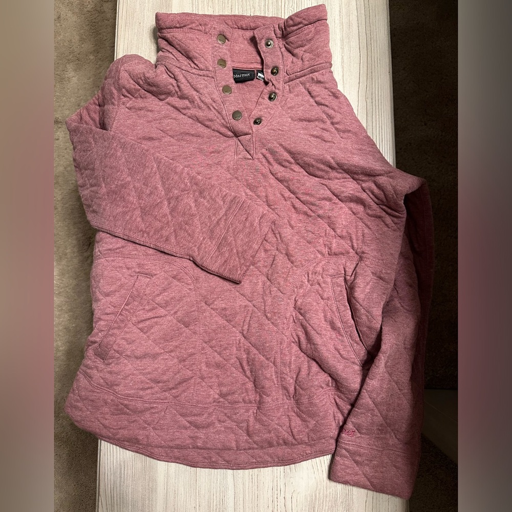 Marmot quarter button fleece